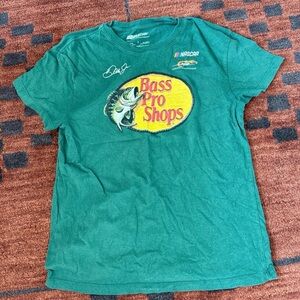 Nascar Green Bass Pro Shops Tee